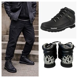 Timberland Men's Euro Sprint Hiker Boots 9.5” |Gorpcore Trailcore Urban Explorer